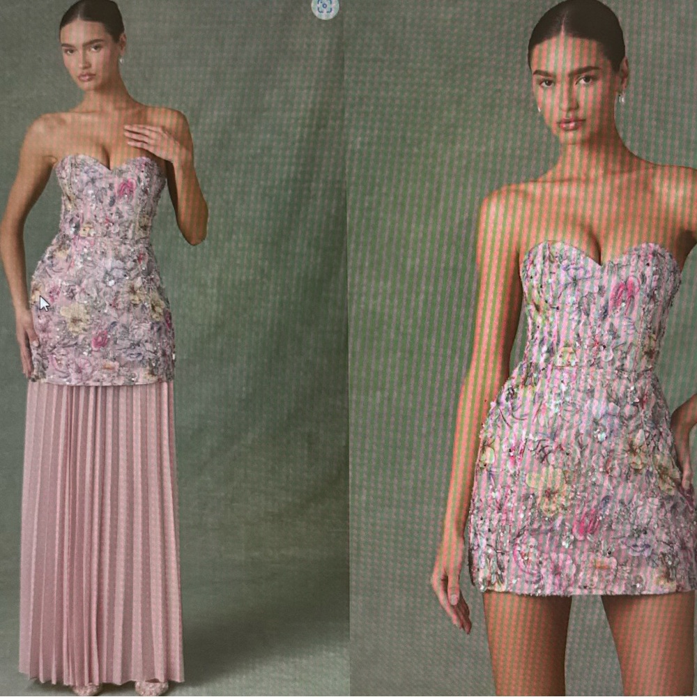 Embellished Convertible Dress